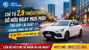 Mua Xe MG5 Trả Góp